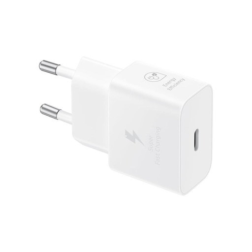 Samsung cargador de red original USB-C GAN carga rápida PD 25W (EP-T2510NWE)