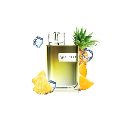 [ELFCR600PI] Vaper desechable ELFBAR CR600 Pineapple Ice 20MG