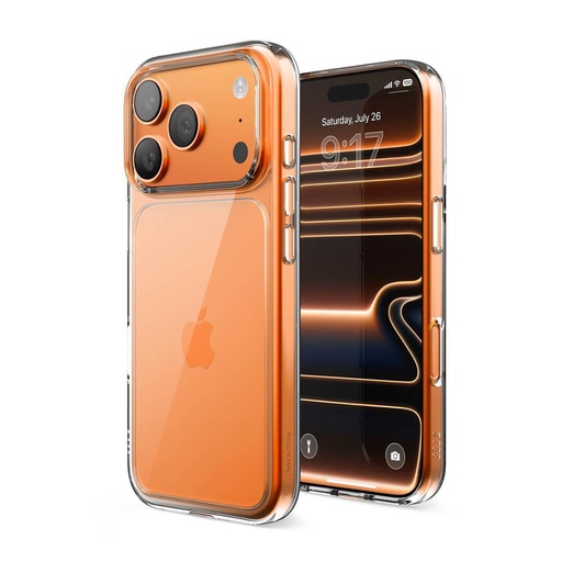 [CI17PHT] Carcasa iPhone 17 Pro hybrid (bumper + trasera transparente)