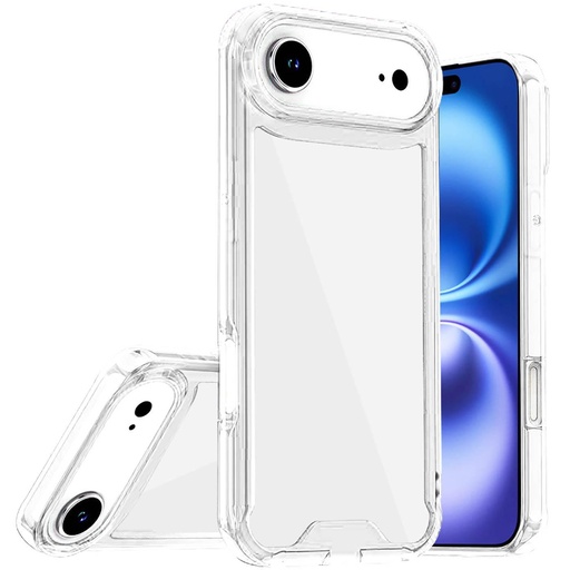 [CI17AHT] Carcasa iPhone 17 Air hybrid (bumper + trasera transparente)