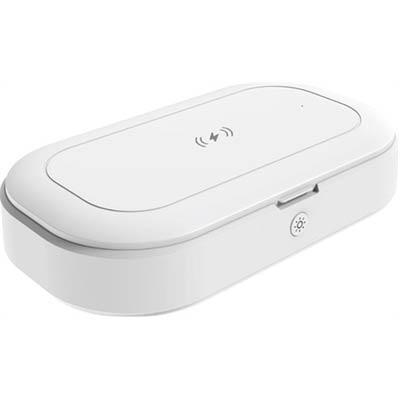 Cargador inalámbrico con caja esterilizadora