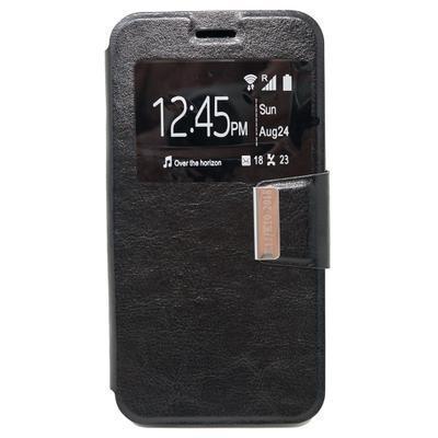 Funda de piel LG K11 (K10 2018) libro con ventana S-View