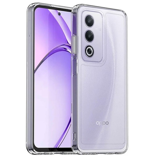 Carcasa Oppo A80 5G hybrid (bumper + trasera transparente)