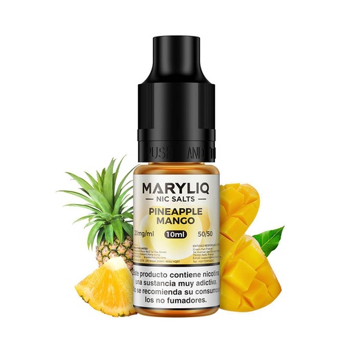 Sales de Nicotina MaryLiq by Lost Mary Pineapple Mango 10mg