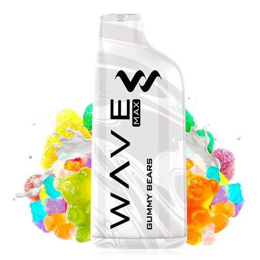 Vaper desechable Bud Vape Wave 800 Gummy bears 20MG