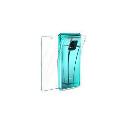 Protector cristal templado + funda silicona Xiaomi Redmi Note 9s / Note 9 Pro