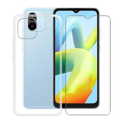 Protector cristal templado + carcasa híbrida Xiaomi Redmi A1