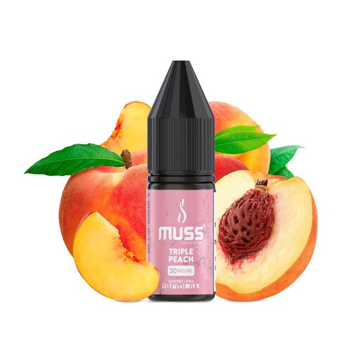 Sales de Nicotina Muss Triple Peach 20mg