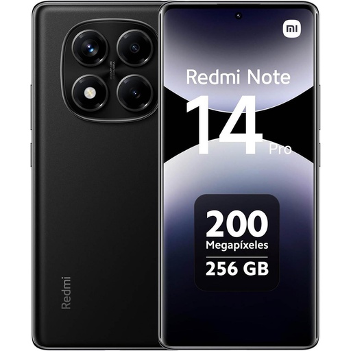 [XIAOMINOTE14P256N] Xiaomi Redmi Note 14 Pro 8/256GB negro