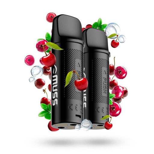 [CMMPCC] Cartucho Muss Marmol Pro Cherry Cramberry (Pack 2 Unidades)