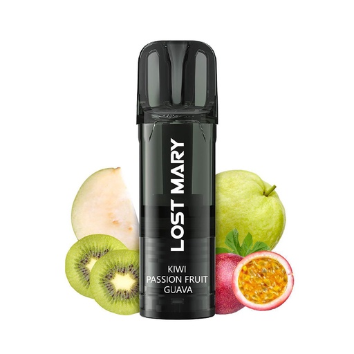 Lost Mary Tappo PRO x1 Cápsula Kiwi Passion Fruit Guava