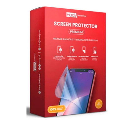 Protector Hidrogel Haxly Premium Curved para móvil (Pack 50 uds)