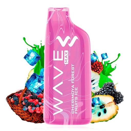 Vaper desechable Bud Vape Wave 800 Cherimoya Forest Fruits Ice 20MG