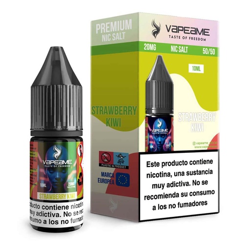 Premium E-Liquid 10ML, 20mg nicotina, Strawberry Kiwi